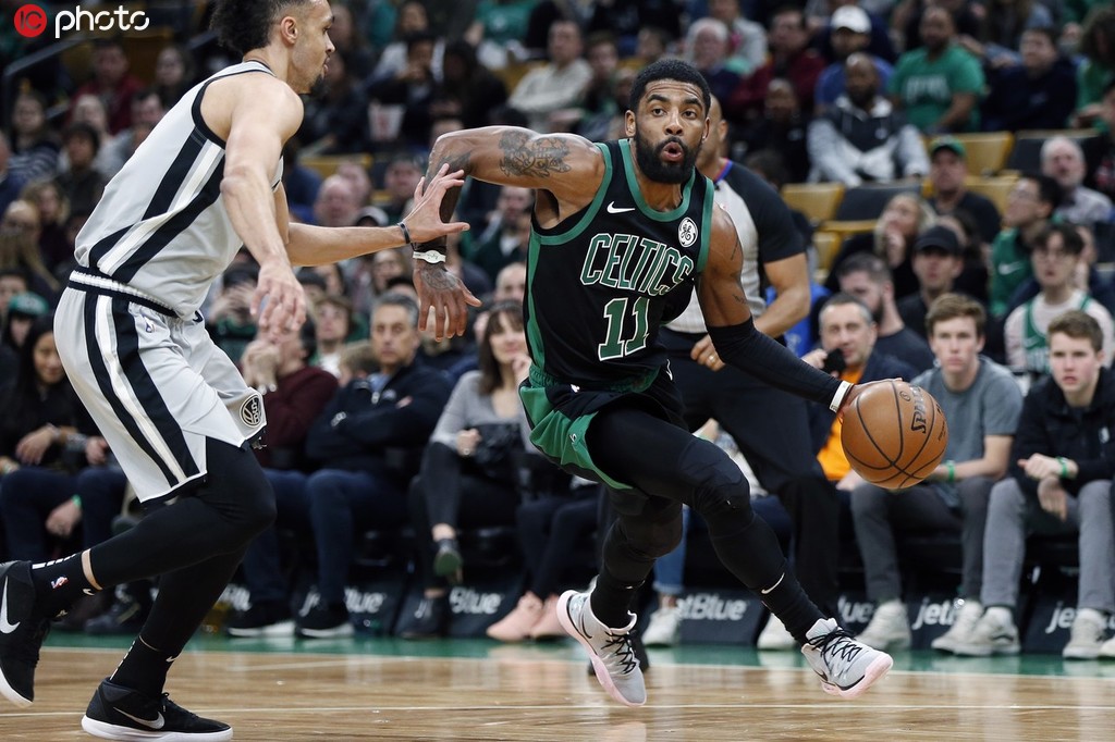 马刺鏖战上海队，欧文统治全场